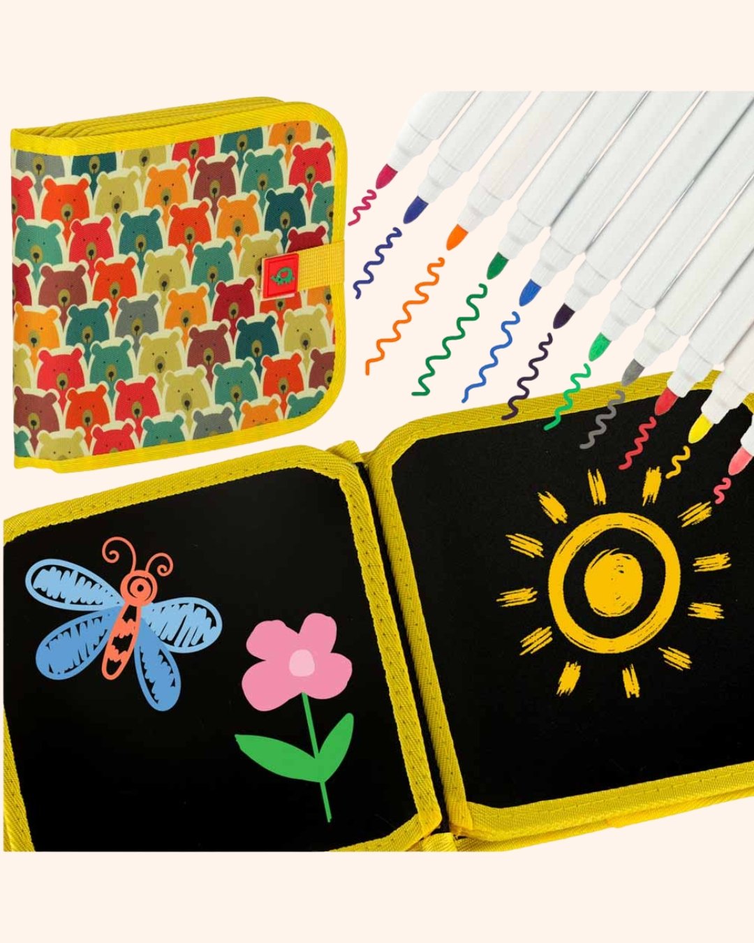 Knygelė piešimui kreidelėmis