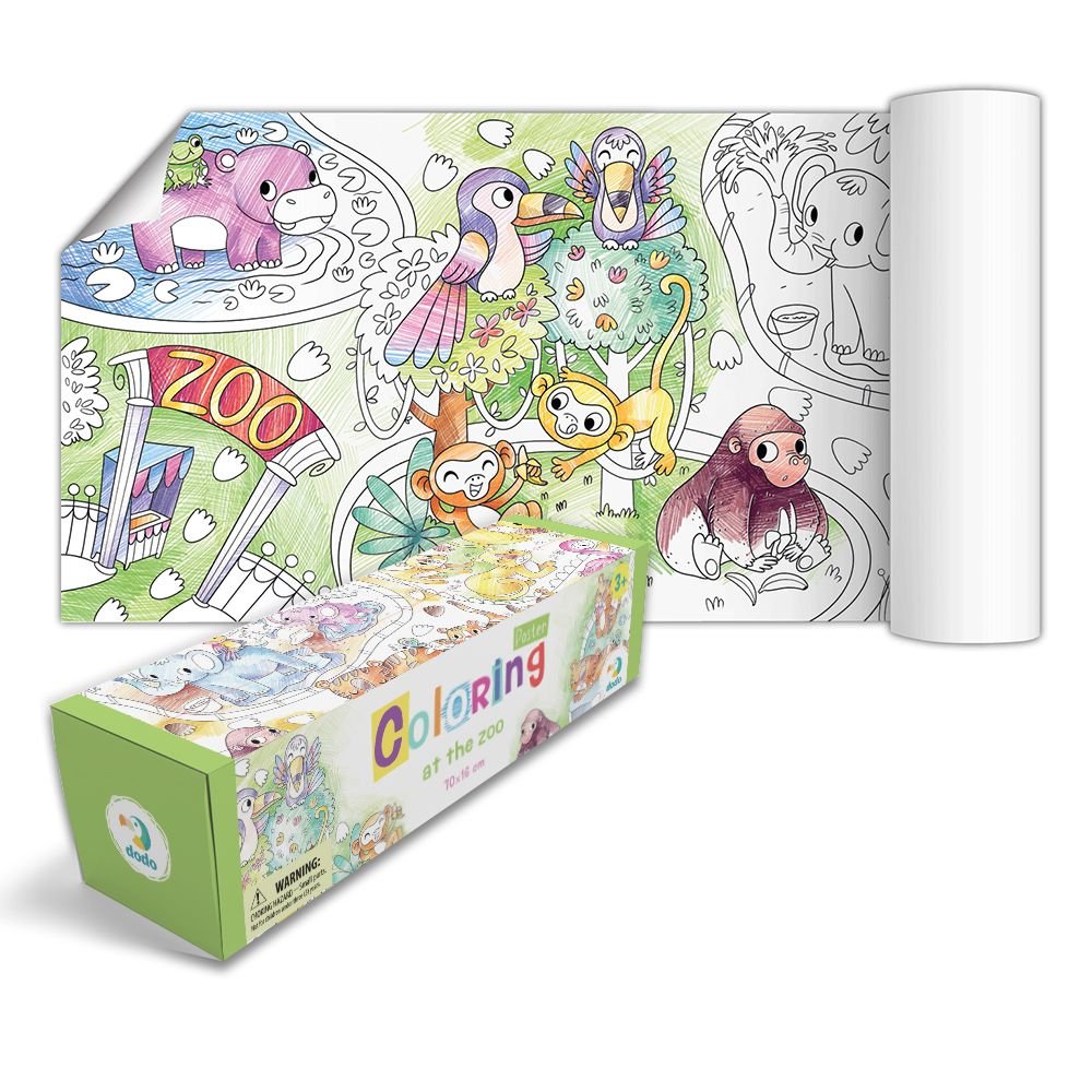 Spalvinimo plakatas vaikams (70×16 cm) - Image 2